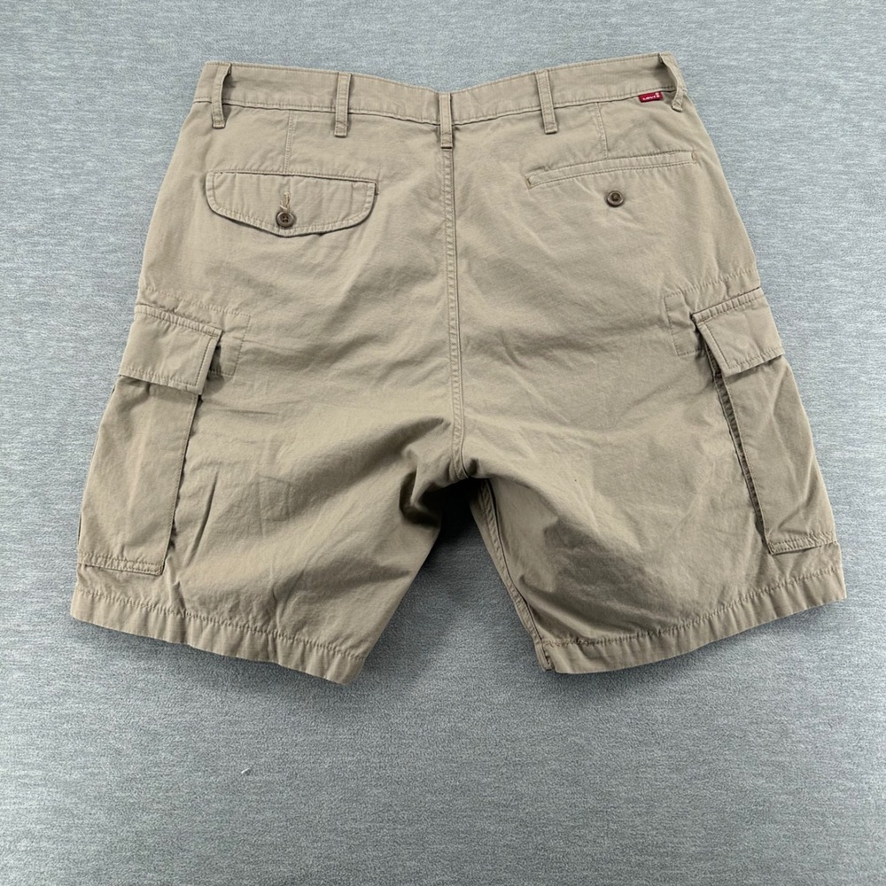 Levi's Cargo Shorts Mens 36 Tan Carrier Cargo Ripstop Multi-Pocket Outdoor - Picture 5 of 10